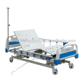 Function Punching Board Hospital Electric Folding Bed With Aluminum Alloy Side Rail